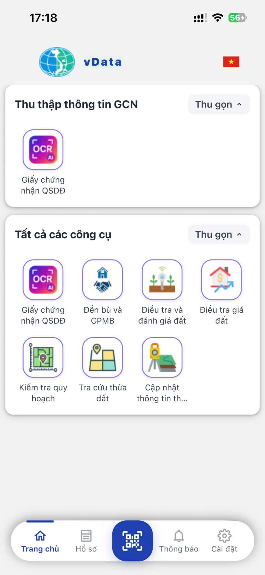 vData – AI OCR Giấy chứng nhận screenshot